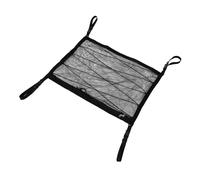 ZUNOXAZ Car Ceiling Cargo Net Organizer Large Capacity Mesh Storage Bag for Car Interior Automotive Sundries Holder for Snacks Tissues Suitable for Suvs Trucks Outdoor Activities