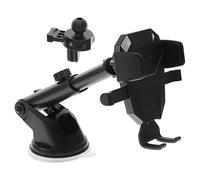 ZUNOXAZ Car Phone Holder Extendable Dashboard Air Vent Mount for Smartphones Strong Clamping Arm Seismic Falling Design Convenient Navigation Accessory for All Vehicles