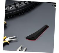 ZUNOXAZ Car Rear Spoiler with Carbon Fiber Texture Aerodynamic Rear Bumper Diffuser for Enhanced Airflow and Stability Weather Resistant Design Easy Installation for Improved Vehicle