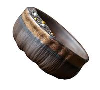 ZUNOXAZ Carved Lotus Seed Tea Cup Vintage Chinese Style Pottery Teacup for Kungfu Tea Ceremony Suitable for Home Office