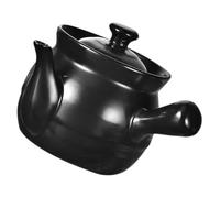 ZUNOXAZ Ceramic Medicine Pot for Herbal and Soup Cooking High Temperature Resistant Traditional Casserole Pot for Home Use Non-sticky Design for Handling