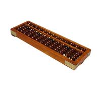 ZUNOXAZ Chinese Abacus Row Counting Tool for Math Learning and Calculation Portable Traditional Abacus for Students Teenagers Accountants Enhances Hand Eye Brain Coordination Lightweight