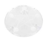 ZUNOXAZ Chinese Style Crystal Balls Stand Bagua Five Elements Stone Base, Agate and Jade Display Pedestal for Home and Office Decor