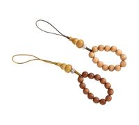 ZUNOXAZ Chinese Style Mobile Phone Lanyard Wrist Lanyards Wooden Pendants for Cellphone Wrist Strap Use As Fashion Accessory