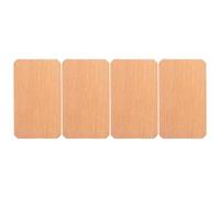 ZUNOXAZ Cigar Humidor Spanish Cedar Sheets 4Pcs Large Wood Sheets for Cigar Storage Box for Use in Settings Including Office and Home