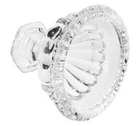 ZUNOXAZ Clear Embossed Glass Dessert Cups with Footed Base Transparent Trifle Bowls for Ice Cream Fruit Trays Elegant Pudding Serving Bowls for Holiday Parties and Everyday Use