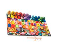 ZUNOXAZ Colorful Cognition Puzzle Early Education Blocks for Years Old Smooth Rounded Edges Puzzle Enhancing Brain Development and Color Recognition