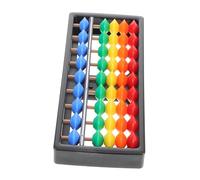 ZUNOXAZ Colorful Level Student Abacus with Beads Lightweight Plastic Math for Arithmetic Learning for Classroom and Home Use Enhances Calculation Skills