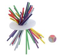 ZUNOXAZ Colorful Wooden Balancing for Adults Fine Motor Skills Development Concentration and Thinking Training Game Travel Friendly Family Board Game for Interactive Play and Social Fun