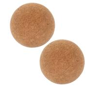 ZUNOXAZ Cork Yoga Massage Ball Set 2pcs High Density Therapy Balls for Deep Tissue Massage Muscle Massager for Neck and Spinal Relief