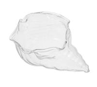 ZUNOXAZ Creative Conch Shape Glass Cup Reusable Cocktail Mug for Home Bar Office Stylish Cold Drink Holder for Juice Beer Wine Unique Decorative Drinking Glass for Party and Restaurant Use