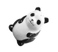 ZUNOXAZ Cute Panda Shape Ceramic Spice Jar Small Seasoning Container with Shaker Lid for Kitchen Salt Pepper Storage Playful and Design for Easy Use and Maintenance