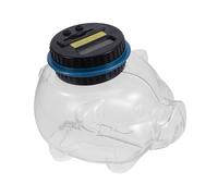 ZUNOXAZ Digital Coin Bank for Automatic Counting LCD Display Transparent Piggy Savings Jar Teaching Math and Money Management Electronic Money Box