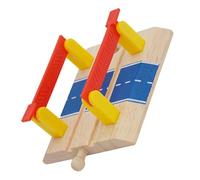 ZUNOXAZ DIY Railway Train Track Railing Barrier Accessory for Model Railroads Construction for Interactive Scene Building and Critical Thinking Development Safe Roadblock for Playsets