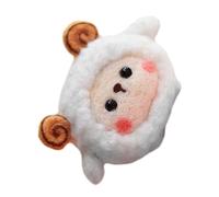 ZUNOXAZ DIY Wool Felt Sheep Ornament Kit for Beginners Complete Handmade Felting Material with Needle Felting Tools Wool Crafts for Adults and Easy to Use Animal Felt Stitching Accessory