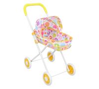 ZUNOXAZ Doll Stroller Realistic Folding Pram for Spacious Storage Portable Design Role Play for for Birthdays Christmas