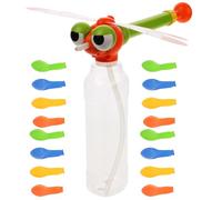 ZUNOXAZ Dragonfly Water Shooter with Balloons Interactive Pull and Spray Water Plaything for Outdoor Summer Fun