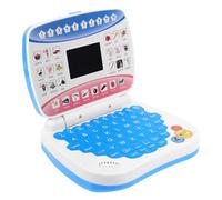 ZUNOXAZ Educational Laptop with LED Screen Interactive Music and Learning Features Compact Simulation Computer for Preschoolers and Early Education Enhances Fine Motor Skills and Hand Eye