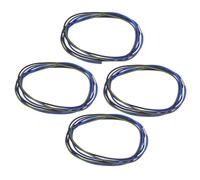 ZUNOXAZ Elastic Trash Can Bands 12Pcs Set - Stretchy Garbage Bin Rubber Straps 140Cm Length, Waterproof Elastic Bands for Kitchen Waste Bins, Home Office Trash Bag Holder