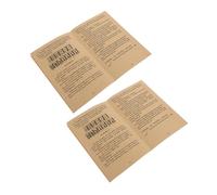 ZUNOXAZ English Mahjong Guide Vintage Mahjong Instruction Book for Beginners 2pcs Learning Manual with Rules and Gameplay Instructions