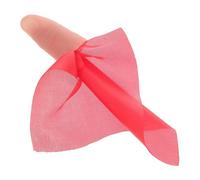 ZUNOXAZ Fake Thumb Tips with Silk Scarf Trick Realistic Plastic Finger Cover for Vanishing and Appearing Silk Illusions Stage Show Prop for Magicians and Party Pranks