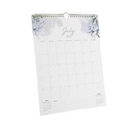 ZUNOXAZ Family Planning Wall Calendar with Spiral Binding Month Monthly Planner From July to December Large Date Blocks with Holidays Writable Sections for Home Office and Event Tracking