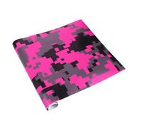 ZUNOXAZ Glossy Pink Vinyl Film Easy Peel Car Interior Sticker for Laptop Motorcycle Scooter Bubble Removable Without Damage