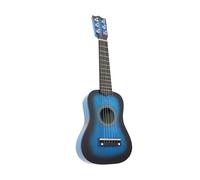 ZUNOXAZ Guitar Blue Simulation Musical Instrument for Early Learning Educational Plaything with Stable Design Developing Rhythm and Auditory Skills
