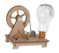 ZUNOXAZ Hand Crank Generator DIY Model Educational Science for Creative Stem Experiment Kit Enhances Skills and Concentration gift for for for for for for
