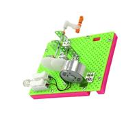 ZUNOXAZ Hand Cranking Dynamo for Students DIY Manual Electricity Generator Model Educational Science Experiment Kit for Build Circuits and Enhance Skills