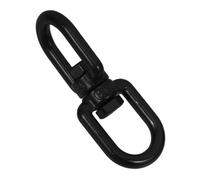 ZUNOXAZ Heavy Duty Stainless Steel Double Eye Swivel Hook with Full Rotation for Swing Chains Hammock Chairs Climbing Ropes and Rigging Smooth Movement Compatibility Easy Installation