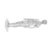 ZUNOXAZ Human Acupuncture Model with Clear Pressure Point Markings Realistic Meridian Visualization and Lifelike Detailing for Traditional Chinese Medicine Learning and Laboratory Display