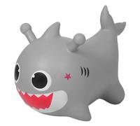 ZUNOXAZ Inflatable Bouncy Shark Ride Thickened Soft Jumping Animal Horse with Base Seat for Indoor Outdoor Play Creative Pretend Fun for Boys First Birthday Party