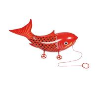 ZUNOXAZ Inflatable Cartoon Fish Pull Line for, Lightweight Animal Balloon for Birthday and Sports Day Kit, Fun Farm Animal Theme Decoration