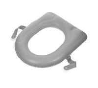 ZUNOXAZ Inflatable Toilet Seat Cushion for Elderly Care PVC Commode Riser Pad with Fast Inflation Deflation Space-Saving Portable Design for Seniors Travel and Bedside Use