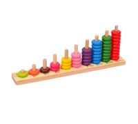ZUNOXAZ Large Math Building Blocks for Educational Arithmetic for Early Learning Enhances Counting and Classification Skills Design for Interaction