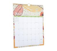 ZUNOXAZ Large Wall Calendar with Writable Date Blocks Month Planner July Dec for Family Scheduling Business Planning and Personal Growth Decorative Space Saving Wall Planner for Notes