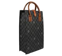 ZUNOXAZ Leather Wine Carrier Reusable Double Bottle Tote Bag for Red Wine Stylish and for Transporting to Parties and Events