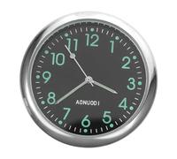 ZUNOXAZ Luminous Mini Car Dashboard Clock with Quartz Movement Compact Analog Air Vent Watch for Safe Driving Accurate Display for Automotive and Office Use