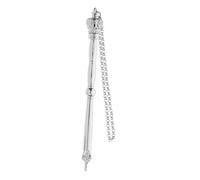 ZUNOXAZ Metal Torah Finger Pointer Silver Crown Head Jewish Bible Reading Tool for Adults Ergonomic Grip Enhances Reading Speed and Accuracy Present for Home School Travel