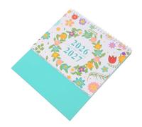 ZUNOXAZ Mini Desktop Calendar Portable Planner with Monthly and Daily Views Compact Standing Flip Design for Home Office Classroom Organization