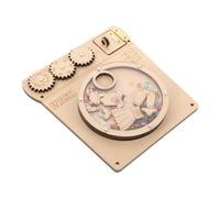 ZUNOXAZ Montessori Busy Board Educational Washing Machine with Sequin Design DIY Craft Early Learning Sensory Puzzle for Years