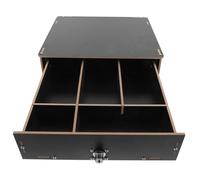 ZUNOXAZ Multi Compartment Cash Drawer Tray with Clips Currency Till Insert for Cash Register Versatile Desktop Holder for Coins Bills Checks and Cards Smooth Polished Surface Replacement