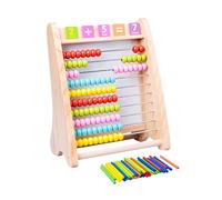 ZUNOXAZ Multi Functional Educational Arithmetic Drawing Board and Counting Frame Early Learning Math for Boys and Lightweight Portable Creative Painting and Computing Rack for Preschool