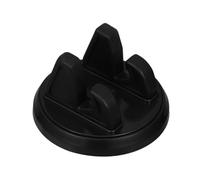 ZUNOXAZ Multifunctional Silicone Car Phone Holder GPS Navigation Stand with Rotation Hook Design Strong Adhesive for Dashboard Secure Mounting Black