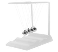 ZUNOXAZ Newton Cradle Pendulum Ornament Decorative Physics for Home Office Educational Early Learning Beads for Science Enthusiasts Chic Kinetic Desk Gadget Gift
