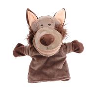 ZUNOXAZ Plush Cartoon Wolf Hand Puppet for Movable Mouth Role Play Animal Soft Stuffed Hand Puppet for Imaginative Storytelling and Early Education Enhances Motor Skills and Communication