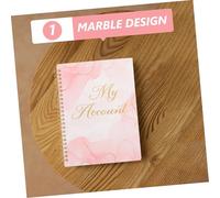 ZUNOXAZ Print Checkbook Register Financial Organizer Portable Account Tracker for Personal Budgeting and Business Expense Management with Ledger Book