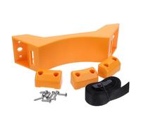 ZUNOXAZ Propane Tank Mount with Safety Belt Vertical Wall-mounted Gas Cylinder Holder for Oxygen and Hydrogen Cylinder Fixed Bracket for Industrial and Laboratory Use