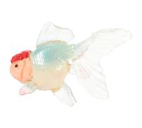 ZUNOXAZ Realistic Goldfish Model Plastic Animal Figure Educational Simulation Fish Desktop Aquarium Ornament for Cognitive Development